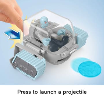 Fisher-Price Imaginext DC Super Friends Head Shifters Mr. Freeze & Snow Tank