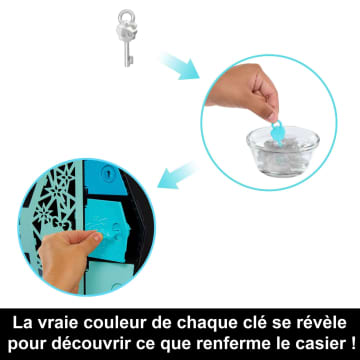 Monster High - Casiers Secrets De Lagoona Blue Look Irisé - Poupée - 4 Ans Et +