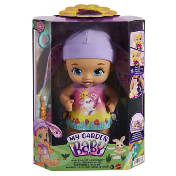 My Garden Baby™ Tavşan Bebeğimin Bakım Zamanı -  Mor Bereli Bebek