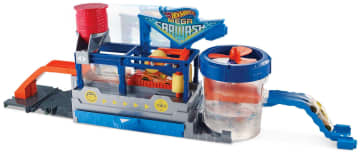 Hot Wheels Mega Car Wash Playset