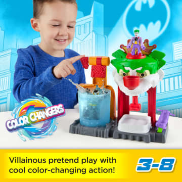 Imaginext DC Super Friends Color Changers The Joker Funhouse