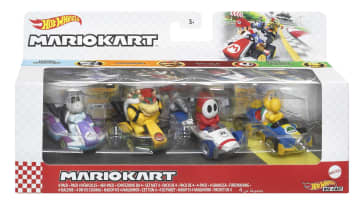 Hot Wheels Mariokart 4 Pack