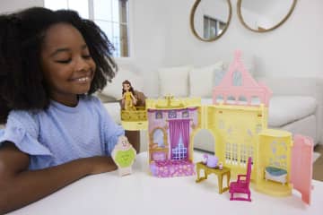Disney Princess, Il Castello Di Belle, Impilabile, Regalo Per Bambini E Bambine