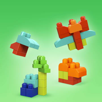 Mega Bloks Конструктор "Экологичная сумка строителя" 60 деталей