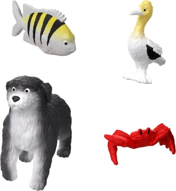 Disney “La Sirenita” Ariel por tierra y mar Conjunto de 7 muñecos pequeños y 4 figuras