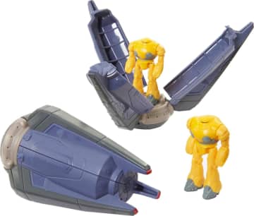 Lightyear Flight Scale Ships Asst – Cyclops + Enemy Fighter Ship