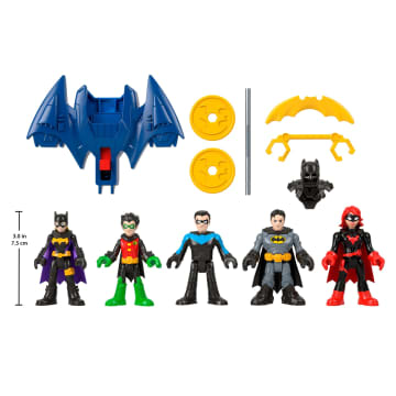 Imaginext Dc Super Friends Pack 5 Figuras