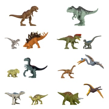 Jurassic World Mini Personaggi, Autentici, Piccolo Giocattolo Regalo
