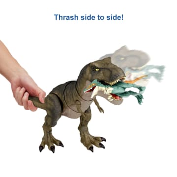 Jurassic World Thrash 'N Devour Tyrannosaurus Rex Figure
