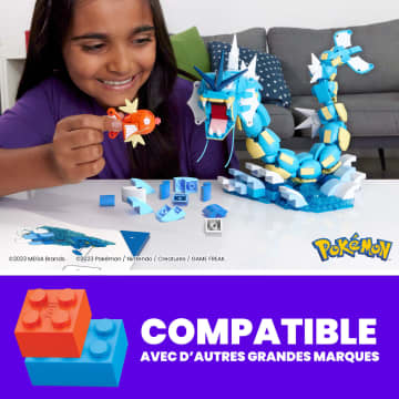 Mega Pokémon-Coffret Évolution Magicarpe-Jouet À Construire (411 Pcs)