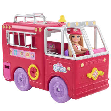 Набор игровой Barbie Челси и пожарная машина