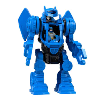 Conjunto De Juego Centro De Mando Robótico De Batman De Dc Super Friends De Imaginext Con Robot Desmontable De 25,4Cm