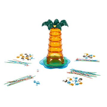 Sos Ouistiti : Panique Dans L’Arbre-Jeu De Société Familial