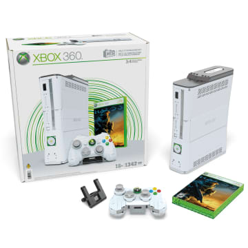 Mega-Réplique Microsoft Xbox 360-Coffret Construction (1 342 Pièces)