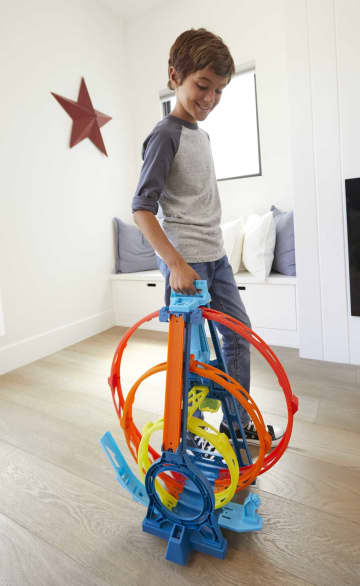Hot Wheels Track Builder Unlimited Triple Loop Kit