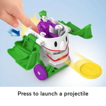 Fisher-Price Imaginext DC Super Friends Head Shifters The Joker & Laff Mobile