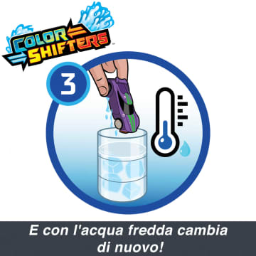 Hot Wheels Colour Reveal confezione da 2 veicoli con rivelazione del colore a sorpresa ed effetto cambia-colore