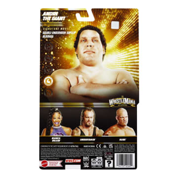 WWE Andre the Giant WrestleMania Action Figure - Image 6 of 6