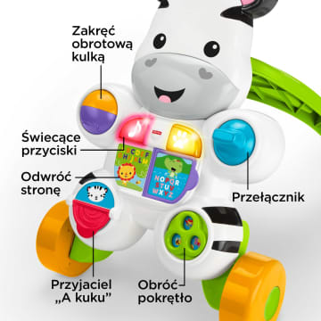 Fisher-Price® Interaktywny Chodzik Zebra - Image 8 of 8