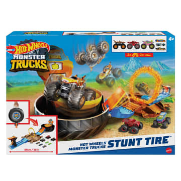 Hot Wheels Monster Trucks Rueda De Acrobacias