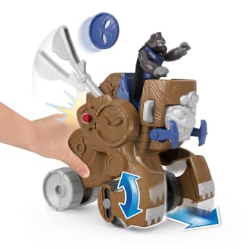 Fisher-Price Imaginext Mono Con Catapulta