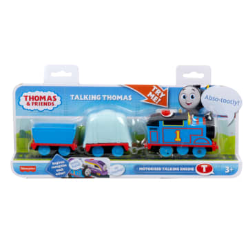 Thomas & Friends Talking Thomas Toy Train, Motorized Engine With Phrases & Sounds, Uk Version - Image 6 of 6