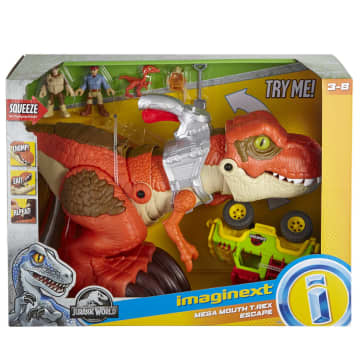 Fisher-Price Imaginext Jurassic World Mega Mouth T.rex Escape