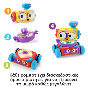 Εκπαιδευτικό Ρομπότ 4 σε 1 Smart Stages