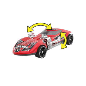 Hot Wheels Pull-Back Speeders Toy Car In 1:43 Scale, Pull Car Backward & Release To Race
