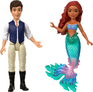 Disney “La Sirenita” Conjunto de historias con 4 muñecos pequeños y accesorios