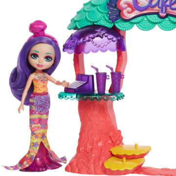 Набор игровой Enchantimals Кафе Морская пещера (кукла + питомцы)