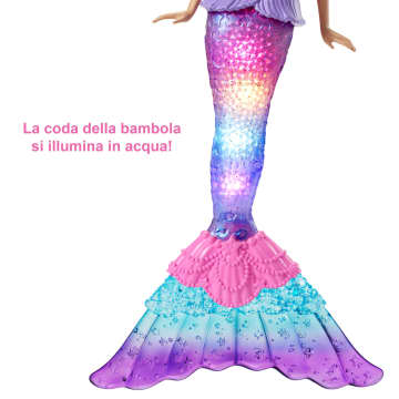 Barbie Bambola Dreamtopia Sirena Luci Scintillanti 1