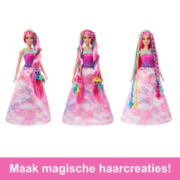 Barbie Dreamtopia Haarverzorgingspop, Met Haarstylingaccessoires, Waaronder Een Stylingtool