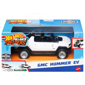 Hot Wheels Pull-Back Speeders Toy Car In 1:43 Scale, Pull Car Backward & Release To Race
