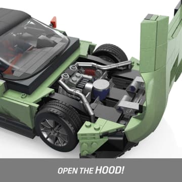 Mega Hot Wheels Aston Martin Vulcan Vehicle Building Kit (986 Pieces) For Collectors - Image 4 of 6