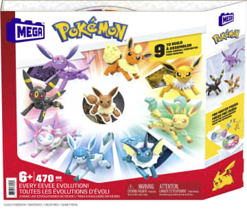 Mega Construx™ Pokémon™ - Eevee Dönüşümleri
