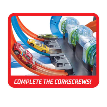 Hot Wheels Corkscrew Crash Track Set - Image 4 of 6