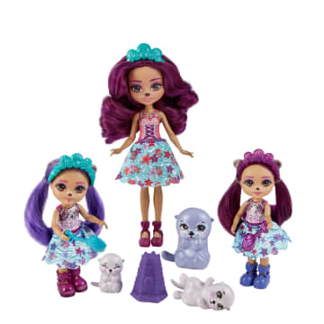Набор игровой Enchantimals Семья Оттавии Выдры с аксессуарами