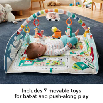 Fisher-Price Activity City Gym To Jumbo Play Mat - Image 3 of 6
