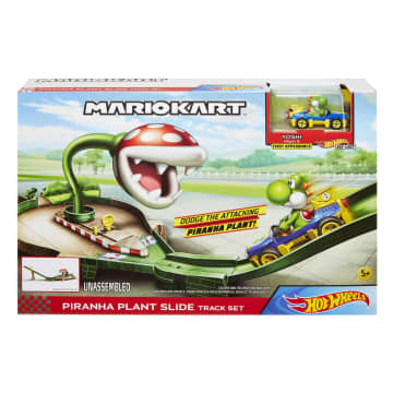 Hot Wheels Mariokart Piranha Plant Slide Track Set