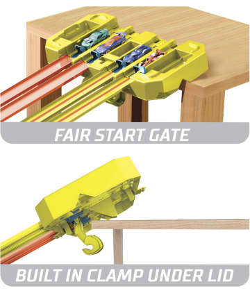 Hot Wheels Track Builder Unlimited Multi-Lane Speed Box