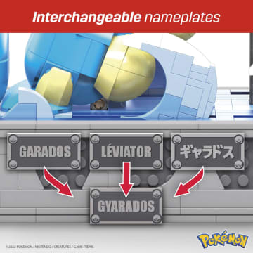 Mega Pokémon Motion Gyarados Construction Set - Image 5 of 7
