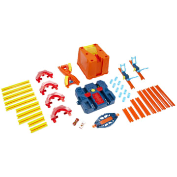 Hot Wheels Track Builder Unlimited Power Boost Box, baanset