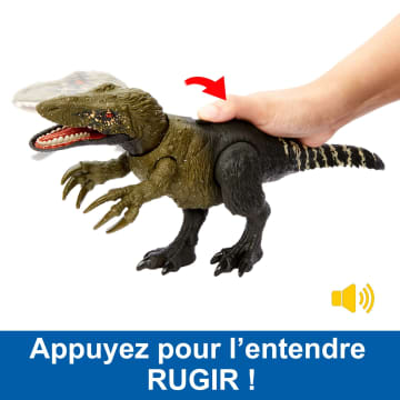 Jurassic World-Orkoraptor-Figurine Sonore Rugissement Féroce