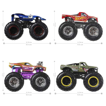 Hot Wheels Monster Trucks 4-Pack Assortment