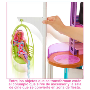 Conjunto de juego de casa de vacaciones de Barbie