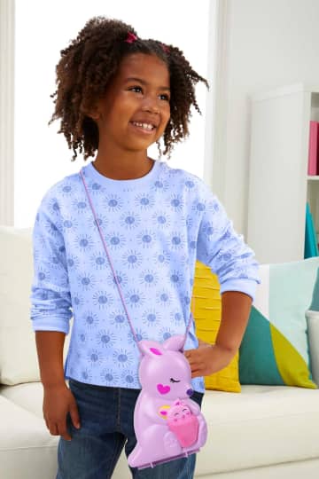 Polly Pocket Mama und Joey Känguru Tasche