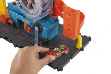 Hot Wheels City Super Reifenshop Spielset, Geschenk für Kinder von ...