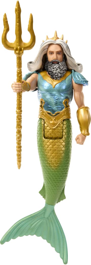 Disney De Kleine Zeemeermin, Ariël, Koning Triton en Ursula modepoppen - Image 3 of 6