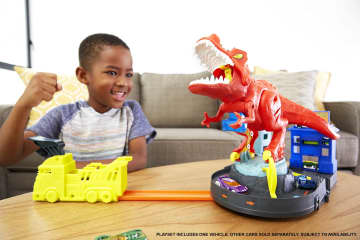 Hot Wheels T-Rex Rampage Playset